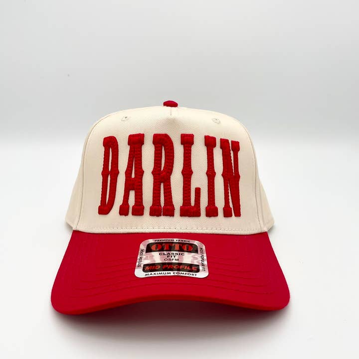 Driftwood Leather Co - Wholesale Trucker Hat - Unisex - Darlin Embroidered Hat2