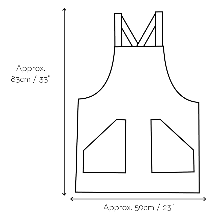 Skinny laMinx – Avental por atacado – Avental Pinny Flower Fields Penny Preto3