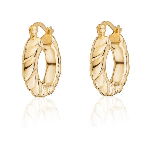 Pisa Hoops for wholesale by Bijoux Champagne