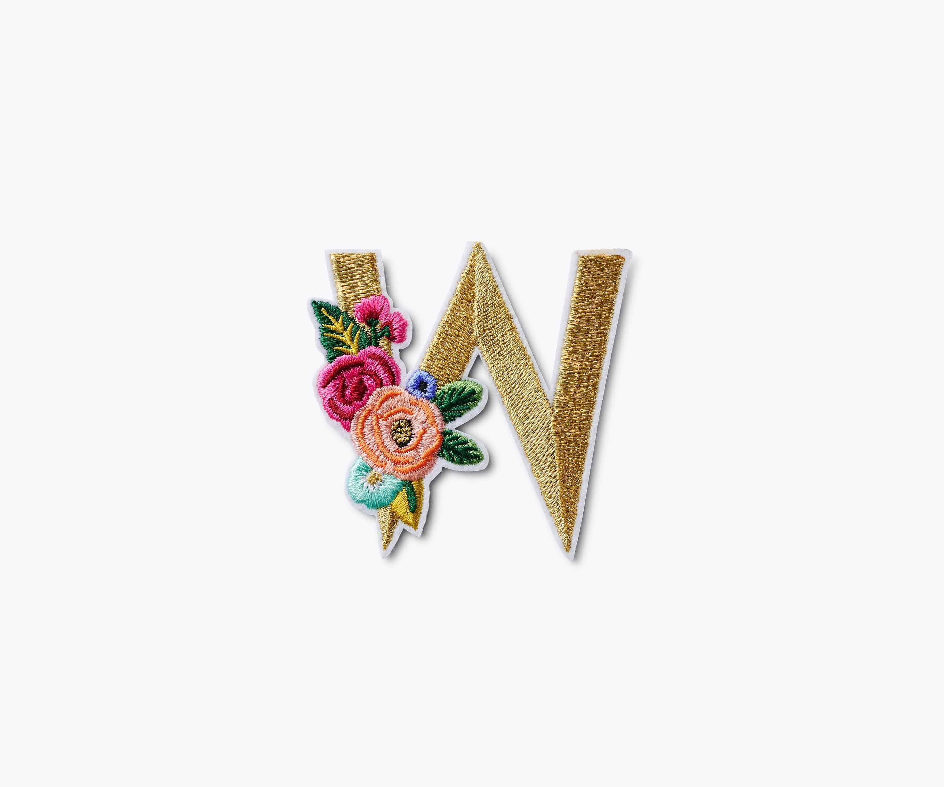 Rifle Paper Co. - Wholesale Patch - Garden Party Monogram Patch24