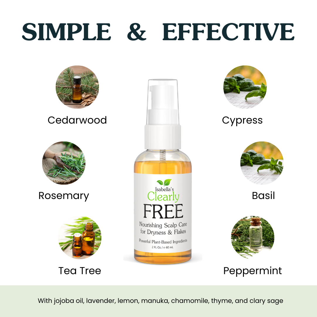 Isabella's Clearly - Wholesale Scalp/Hair Treatment - FREE, Nourishing Scalp Care for Dryness and Flakes5