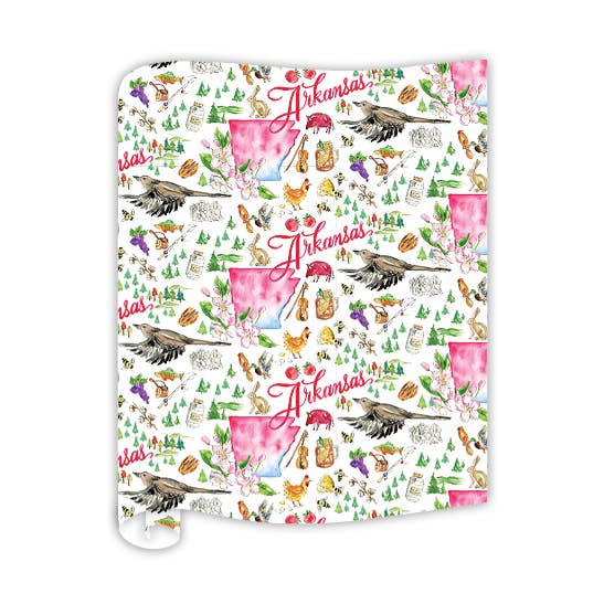 Arkansas Handmålade ikoner bord löpare för wholesale av RosanneBeck Collections