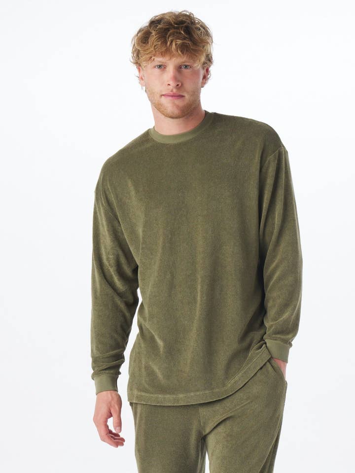 Men's Post Game Sweater for wholesale by Brownlee