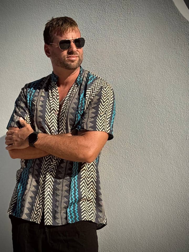 Arena Formentera - Wholesale Button Down Shirt - Men's - MAO collar shirt - New!!!!4