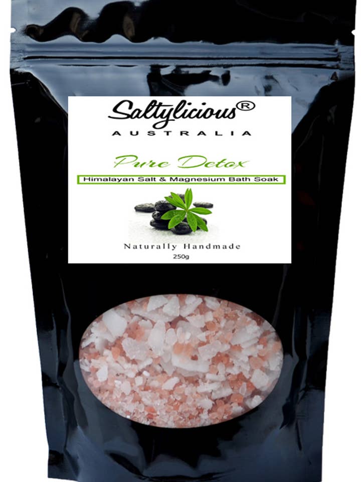 Mistura Pure Detox Bath & Foot Soak 500 Gram por atacado de Naturally Pure Aromas