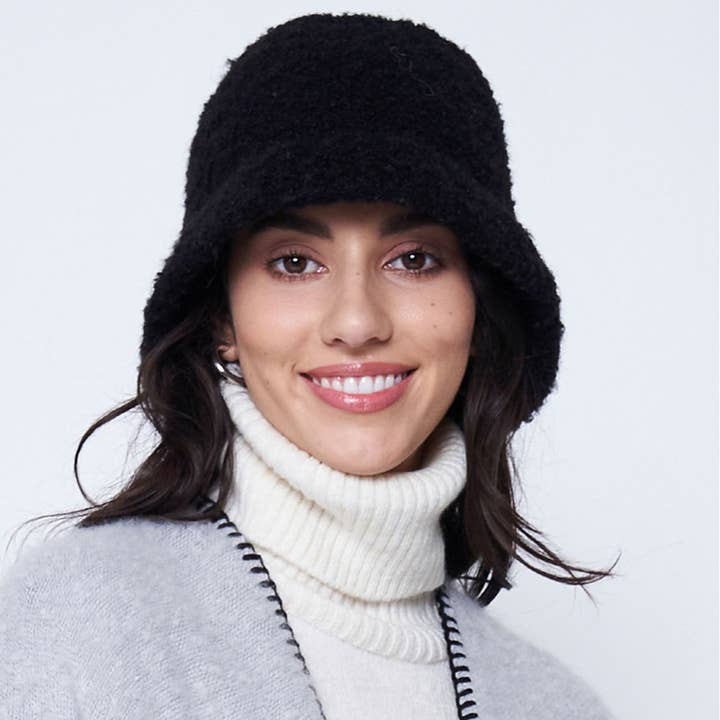 Fashion City - Venta al por mayor Gorro estilo pescador - Mujer - Sombrero de pescador sólido supersuave y difuso21