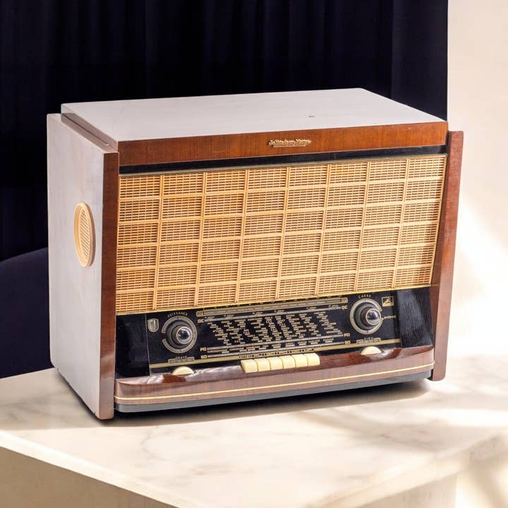 Bluetooth radio The voice of his Master Vintage 50'S for wholesale by A.bsolument