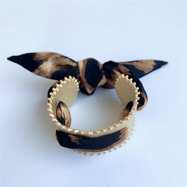 Dipped Shop - Vente Bracelet manchette - Bracelet jonc ouvert vintage en or mat DP25F805