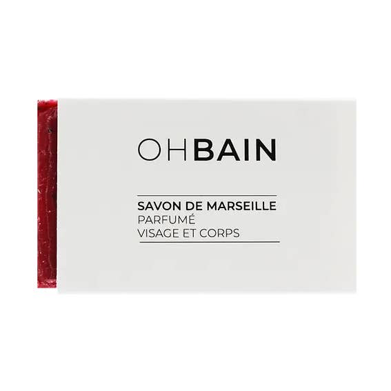 Äkta Marseille-tvål med doft av röd vinranka för wholesale av OHbain !