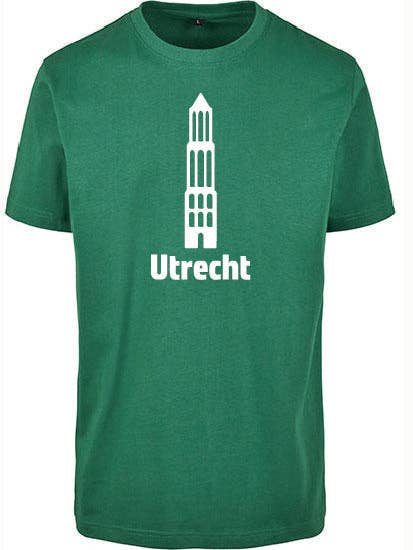 Camiseta unisex con cuello redondo y diseño divertido - Utrecht para venta al por mayor de PrintFreakz