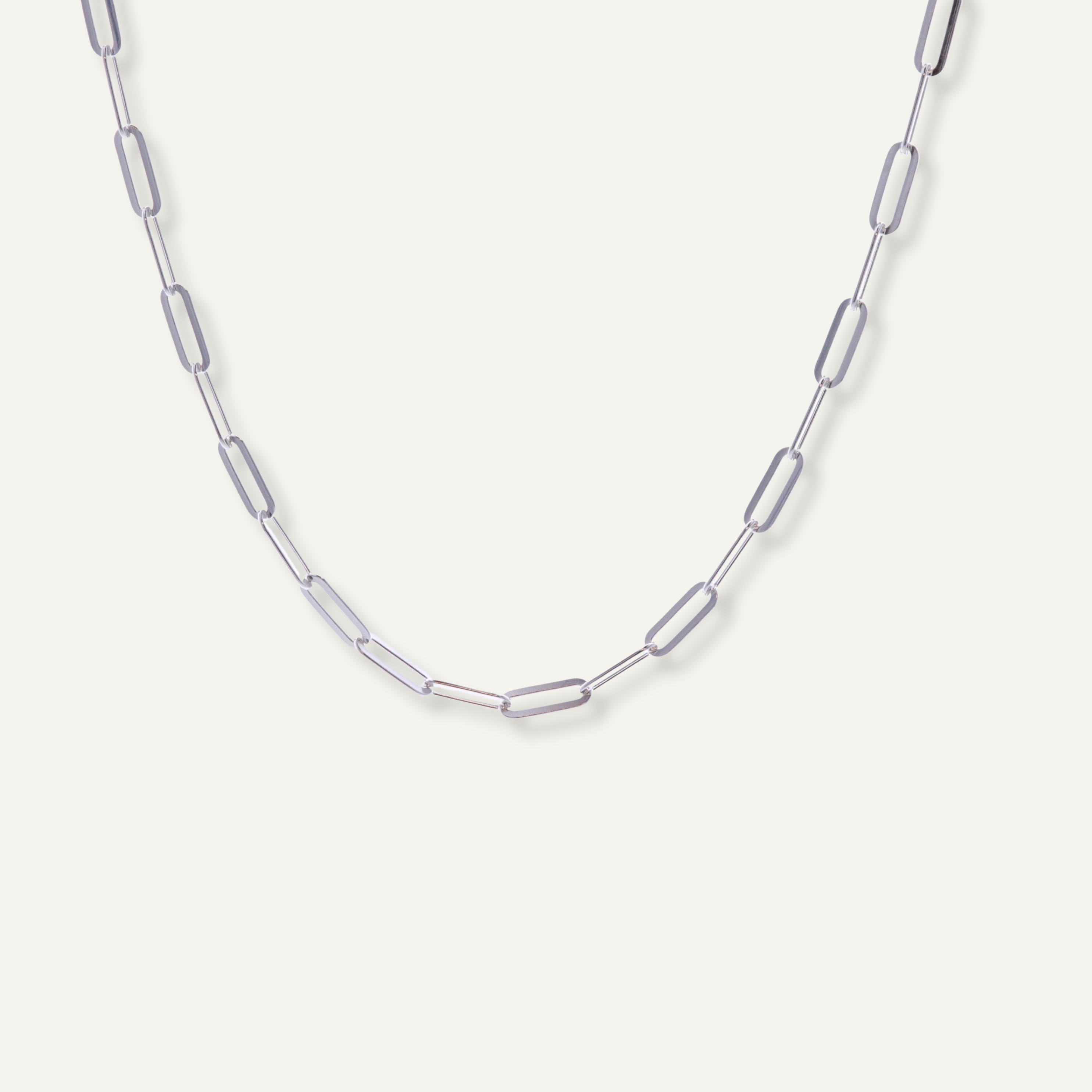Sydney Rose Co. - Wholesale Link & Chain Necklace - Petite Paperclip Necklace - Sterling Silver0