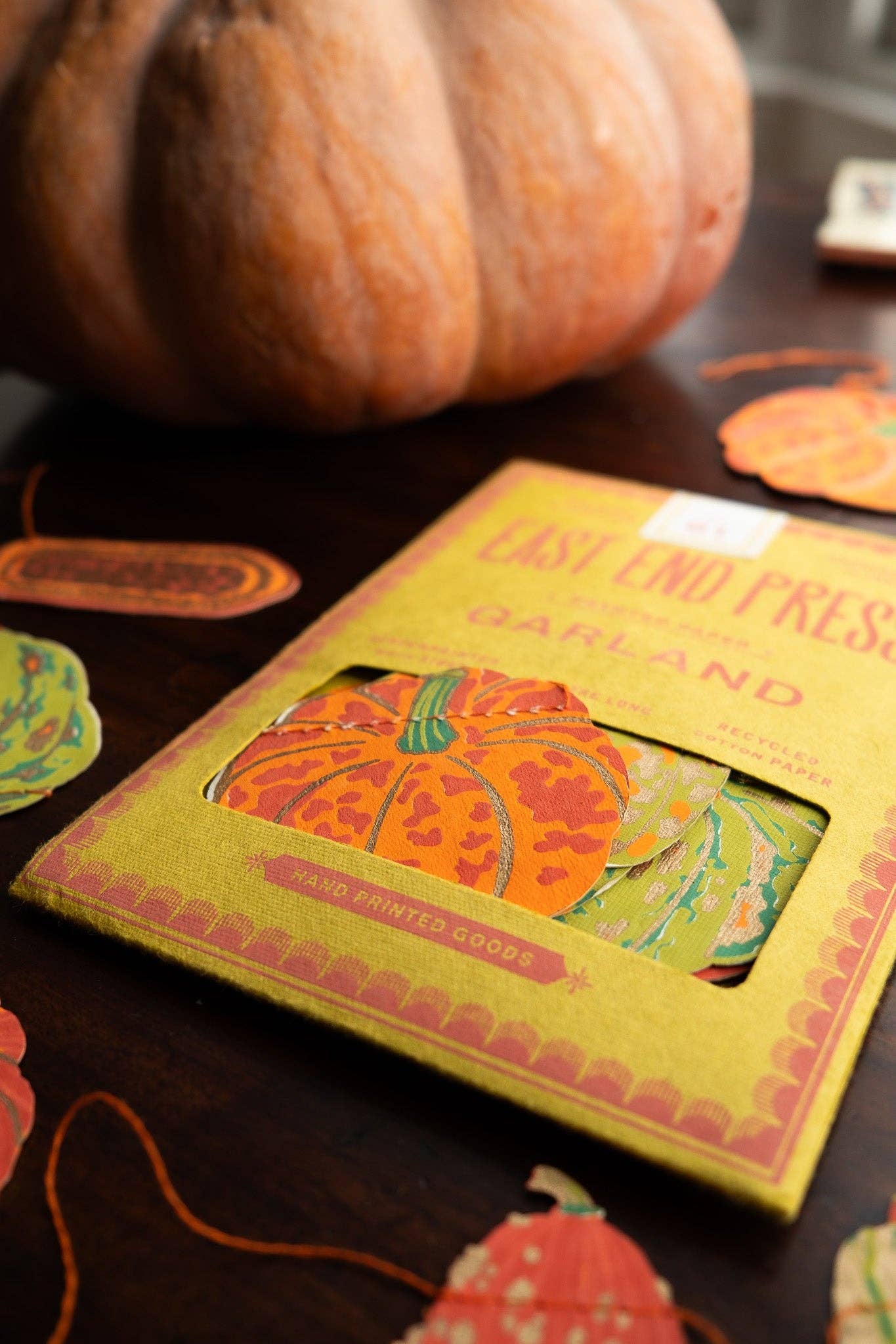 East End Press - Wholesale Bunting/Garland - Squashes Sewn Garland9