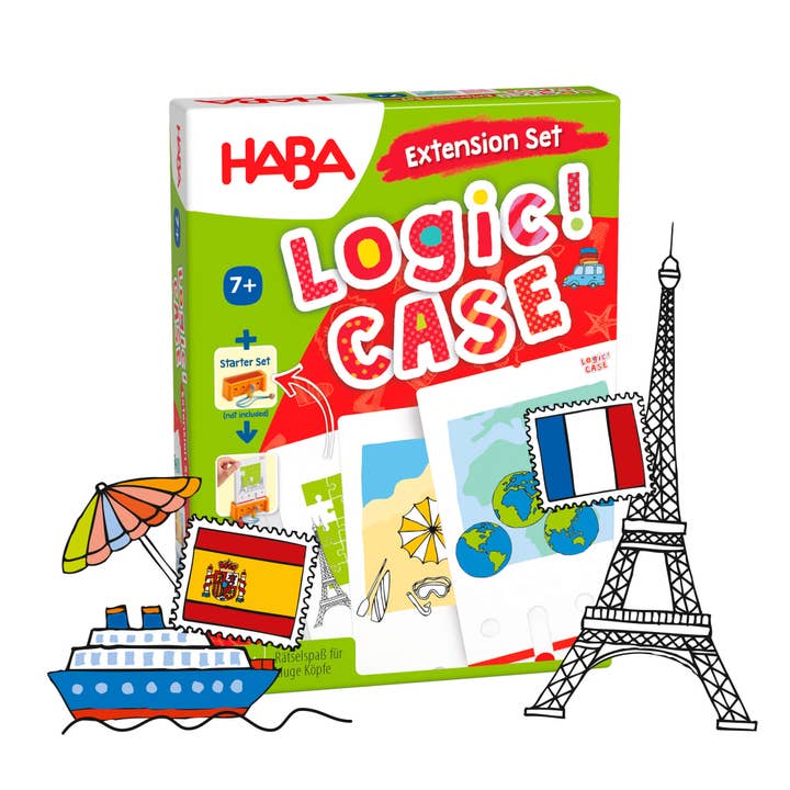 Logic! CASE Extension Set 7+ Vacation & Travel for wholesale by HABA USA