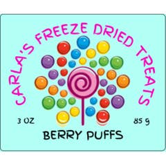 CARLA'S FREEZE DRIED TREATS LLC. - Wholesale Boiled sweets - Freeze Dried Berry Puffs3