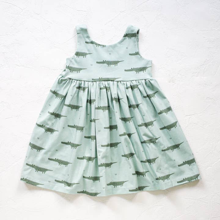 Alligator Dress for wholesale by Peanut and Bumble