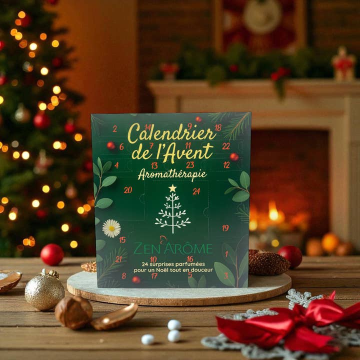 Zen'Arôme - Wholesale Advent calendar - Aromatherapy Advent Calendar – 24 Days of Well-Being5