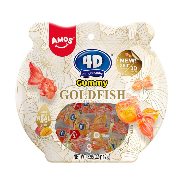 I Got Your Candy - Wholesale Gummy - Amos 4D Lucky Fish Gummy - 12ct2