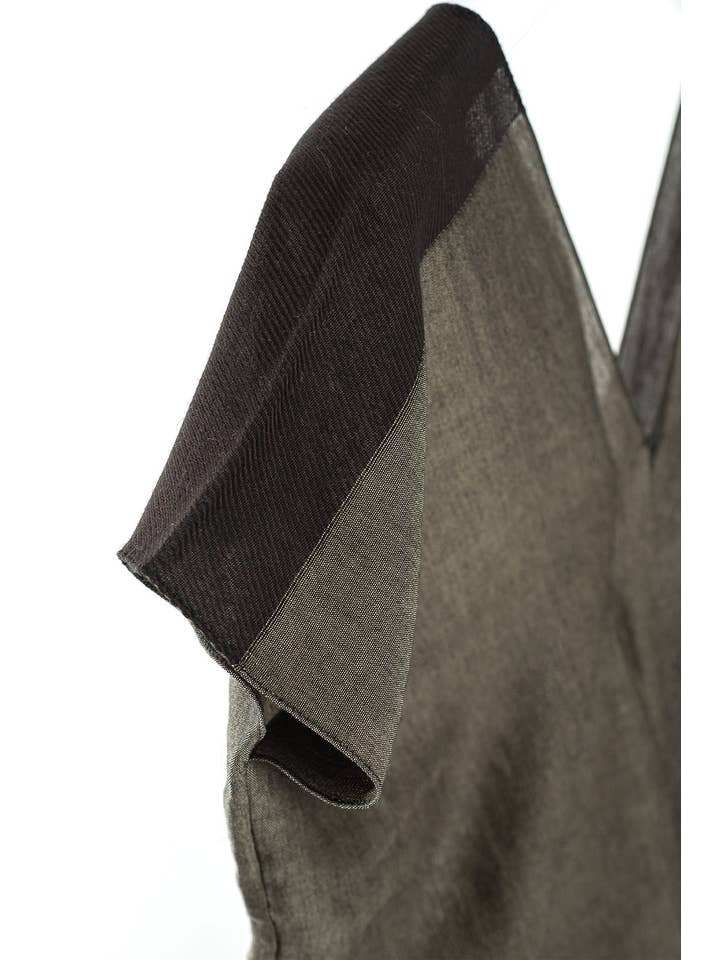 Abstract - Vendita all'ingrosso Copricostume - Donna - Caftano copricostume in viscosa e cotone