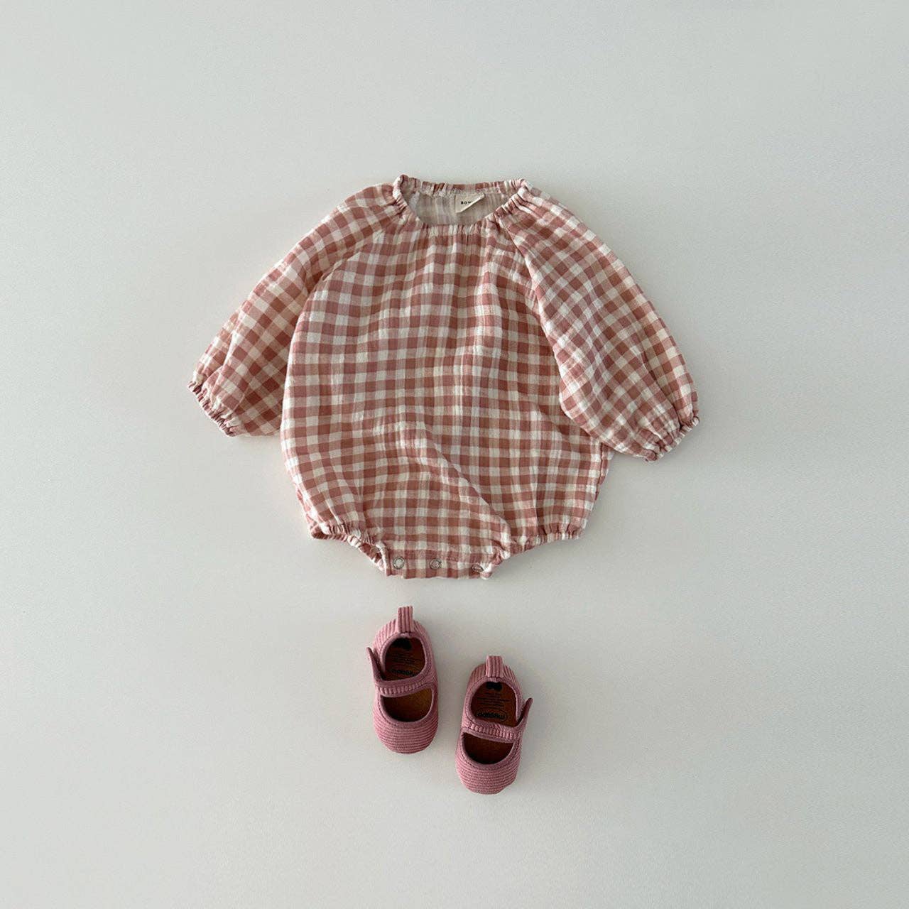 MyKids-USA® - Wholesale Bodysuit (Non-Footed) - Baby - Heart & Plaid Graphic Arrive bodysuit6