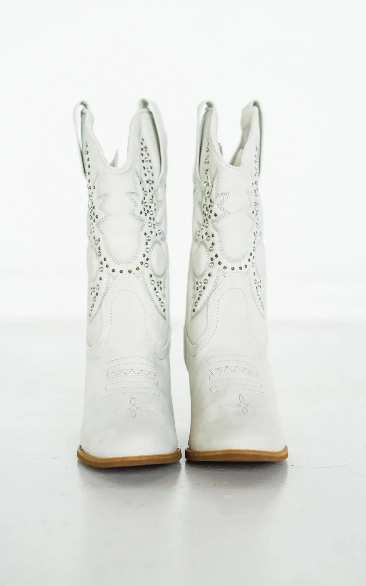 Naughty Monkey Open Pack - Wholesale Cowboy Boots - Women's - Houston Western Boots in White6