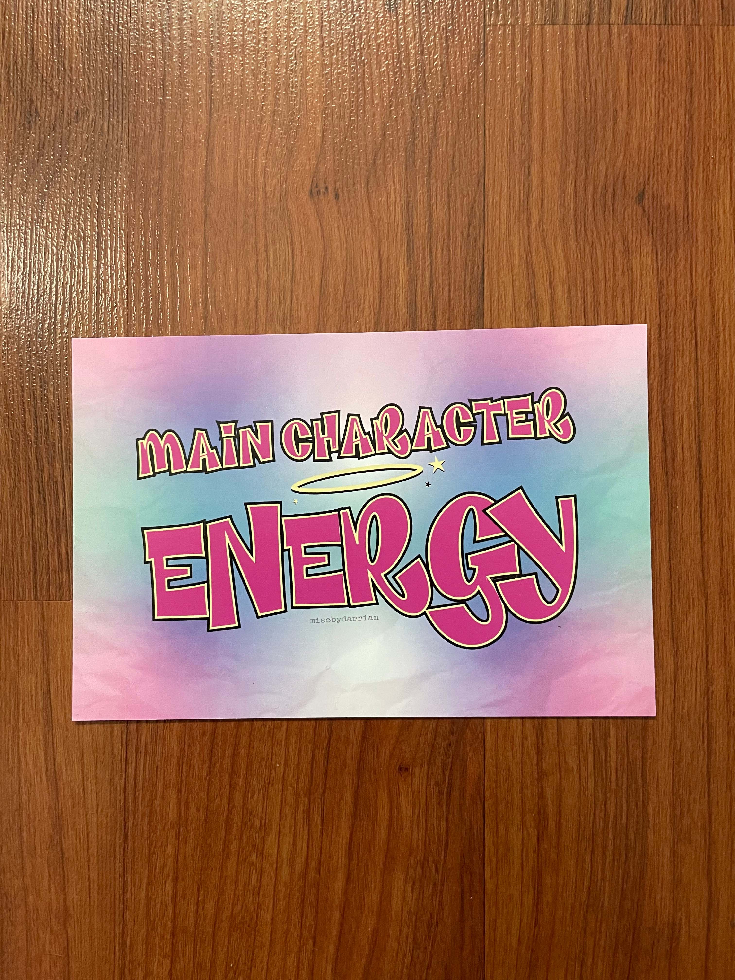 Misc. By Darrian - Wholesale Art Print - Main Character Energy Matte Print | Bratz 00s Aesthetic2