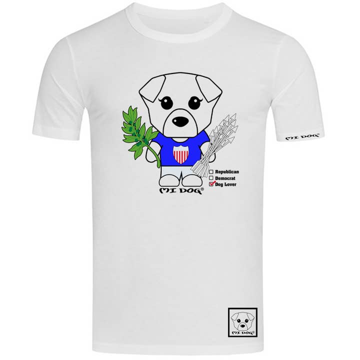 Mi Dog, Mens, Republican, Democrat or Dog Lover for wholesale by MI DOG