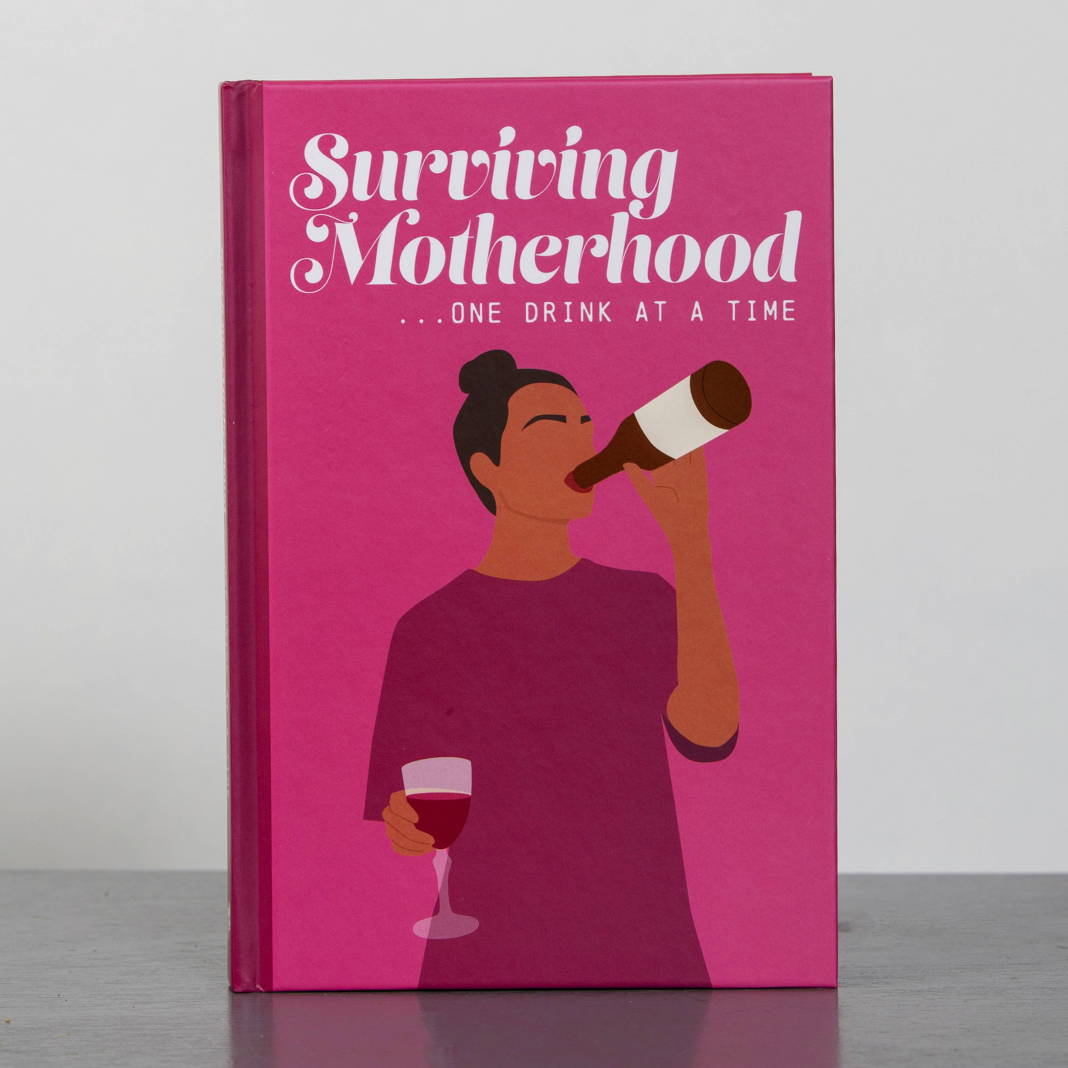 Boxer Gifts EU - Wholesale Humor Book - Surviving Motherhood One Glass of Wine at a Time