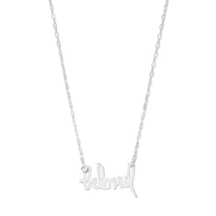 Beloved - Nickel- och mässingsmetallhalsband för wholesale av Himalayan Freedom Co