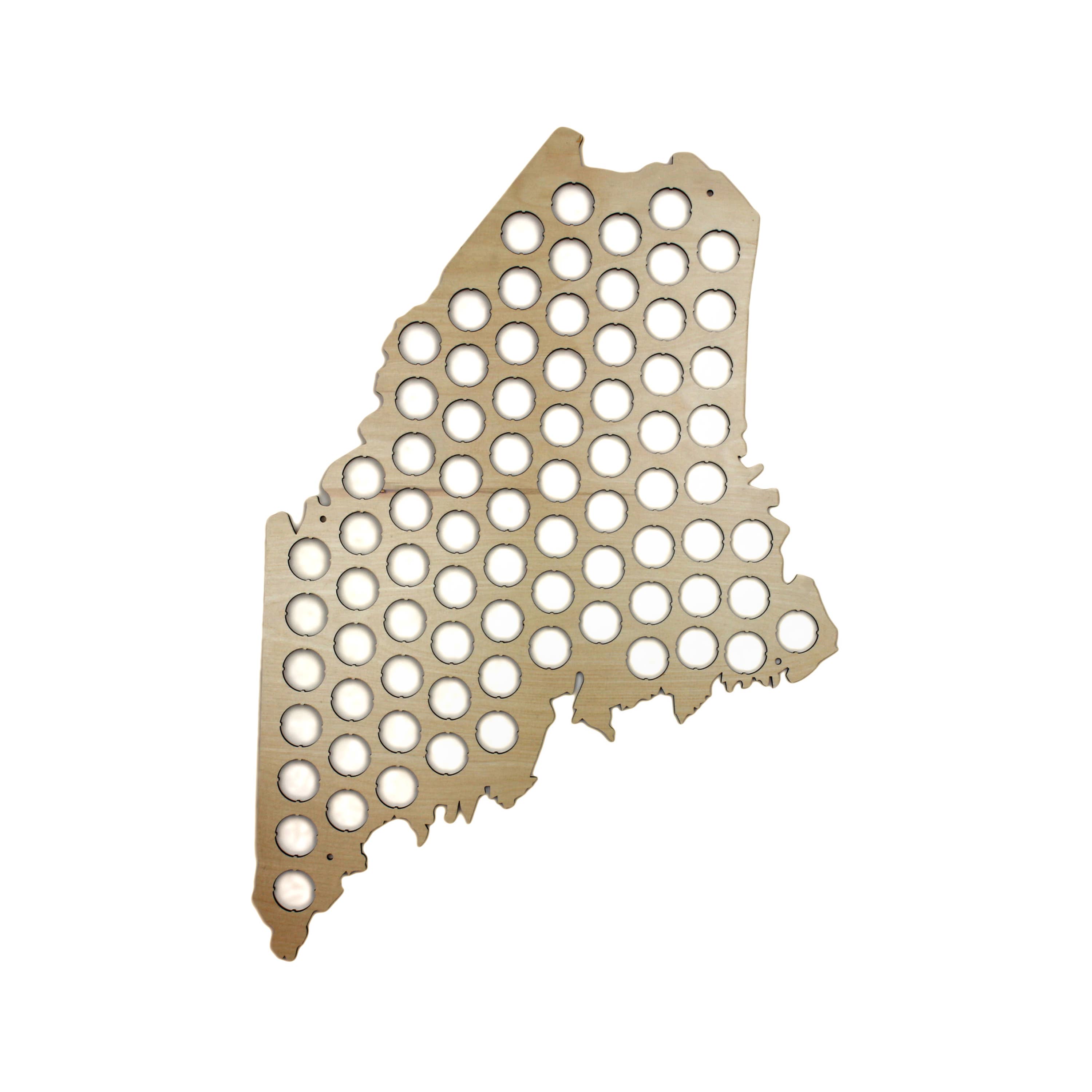 Torched Products – Engroshandel 3D-vægkunst – Mænds gave tilstand øl cap kort - Beer Cap Collector/Display18