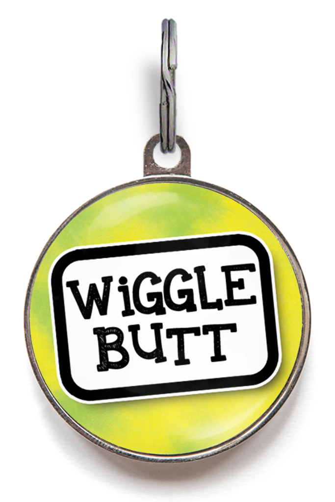 WagATudeTags – wholesale Pet identification tag – Cat/dog – Wiggle Butt Smart Pet ID Tag0