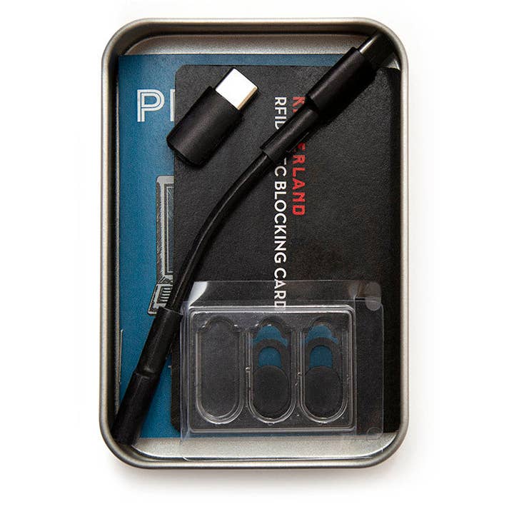 Kikkerland Design Inc - Wholesale DIY Craft Kit - Privacy Tech Kit1