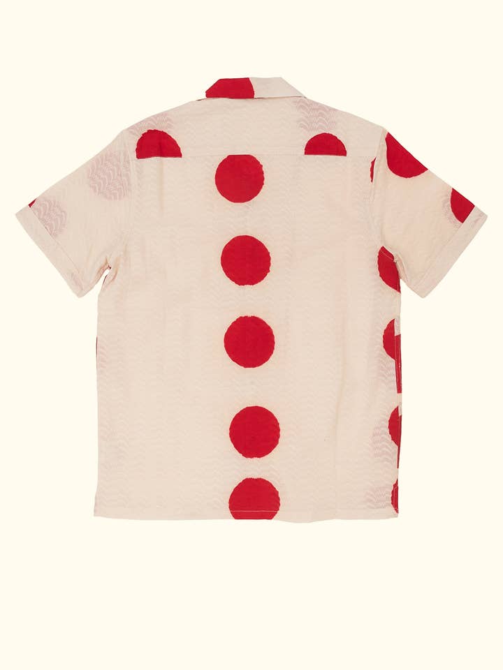 Multi madhubani hand-printed shirt for wholesale on Faire