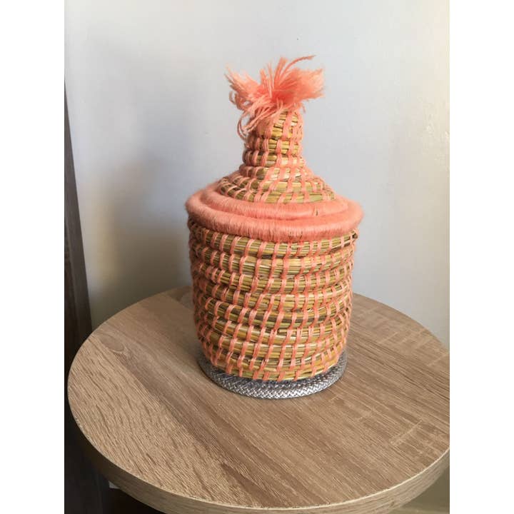 marrakeshop - Wholesale Basket - Moroccan Handwoven Berber Pot Basket18
