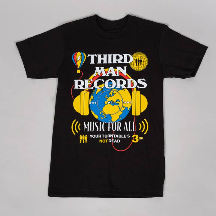 T-shirt oversize pour tous pour la vente par Third Man Records