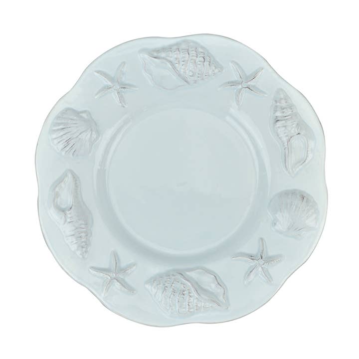 Laguna Coastal 8'' Salatteller Blau für den Großhandel von Blue Sky Clayworks