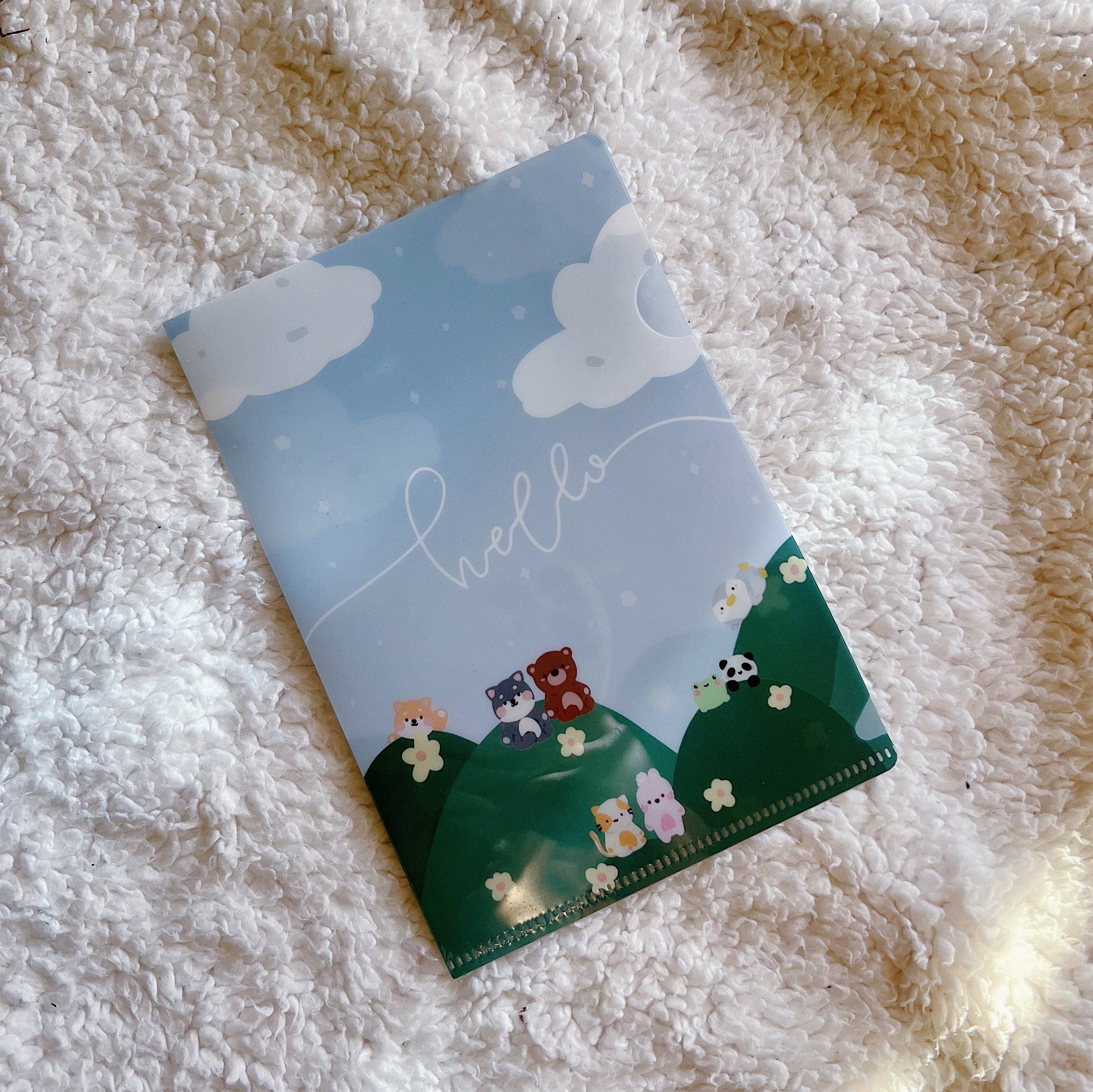 Paperkumaco - Wholesale Folders - PKCSQUAD Sunny Day Hillside File Folder