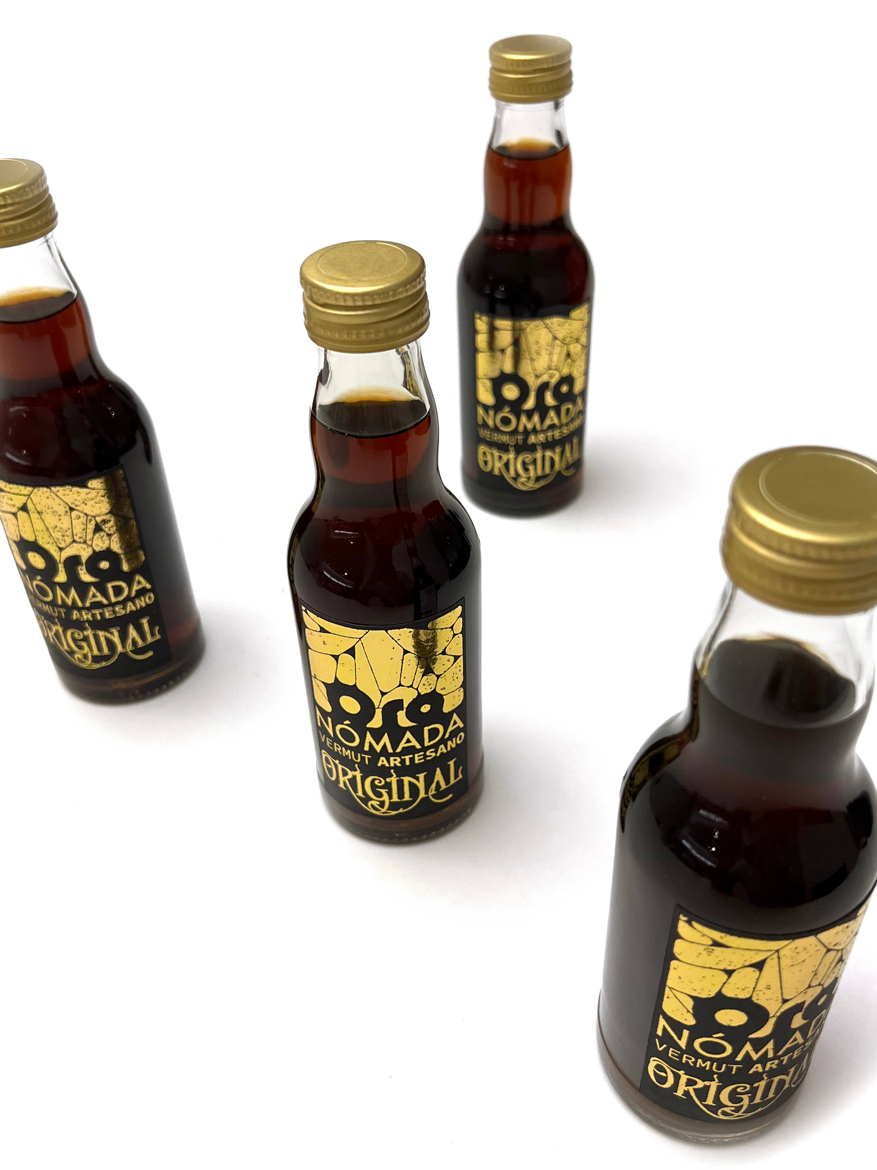 Vermut Artesano Oro Nómada - Wholesale Cocktail Mix/Syrup - Original Nomad Gold Artisan Vermouth - Mini Bottles 200ml5