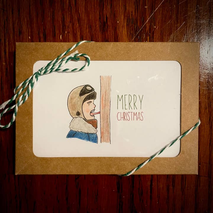 Christmas Movies - Box Set - 6 Greeting Cards for wholesale by Kevin & Kaia