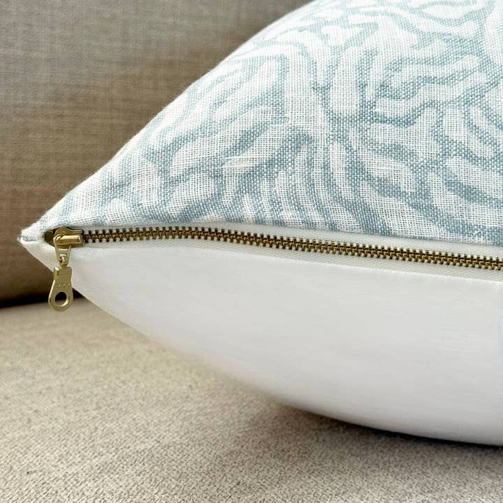 Shannan Bower Home - Wholesale Throw/Decorative Pillow - Isla Blue Classic Designer Pillow 1