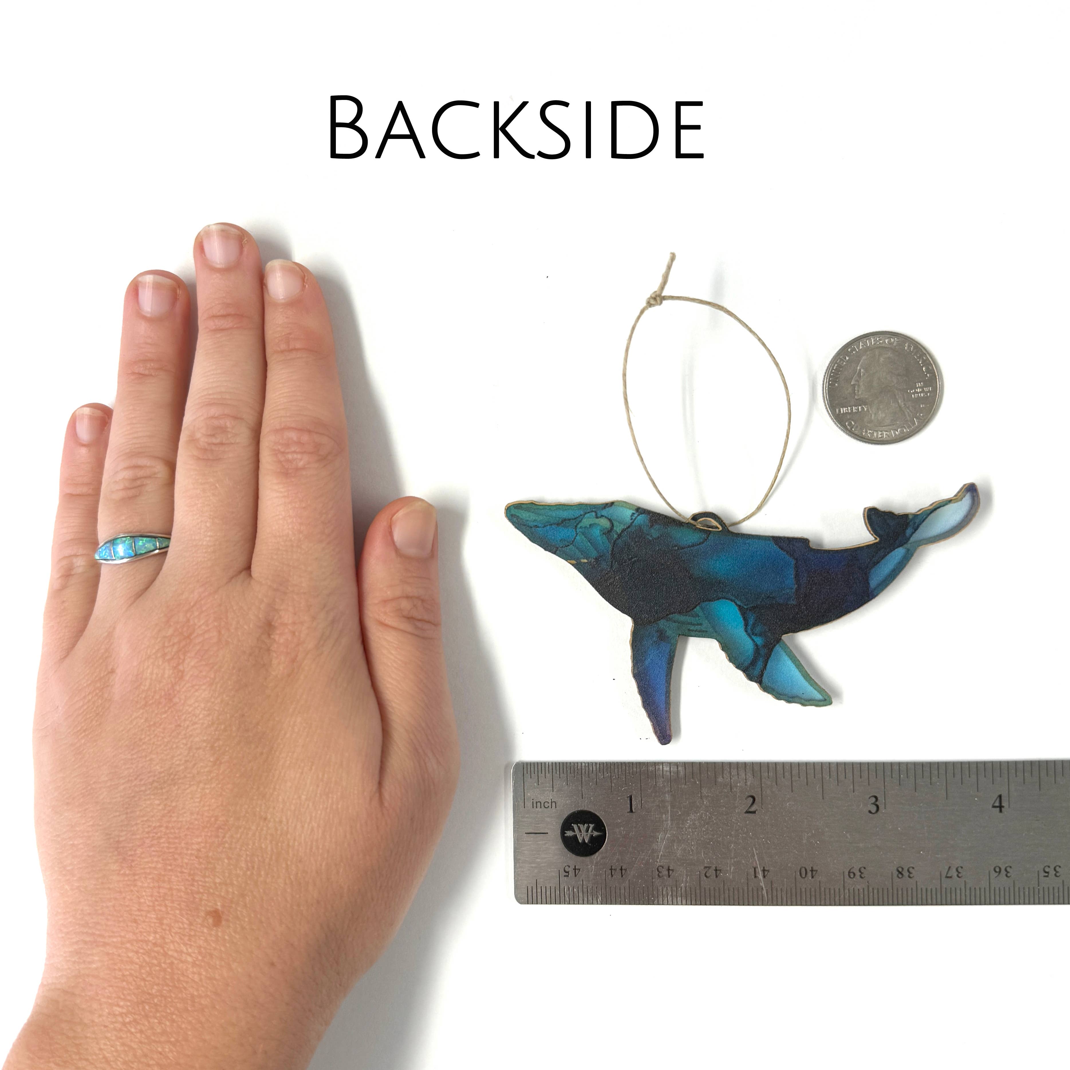 Art by Sharell - Wholesale Ornament Set - Humpback Whale Ornament | Coastal Hanging Decor6