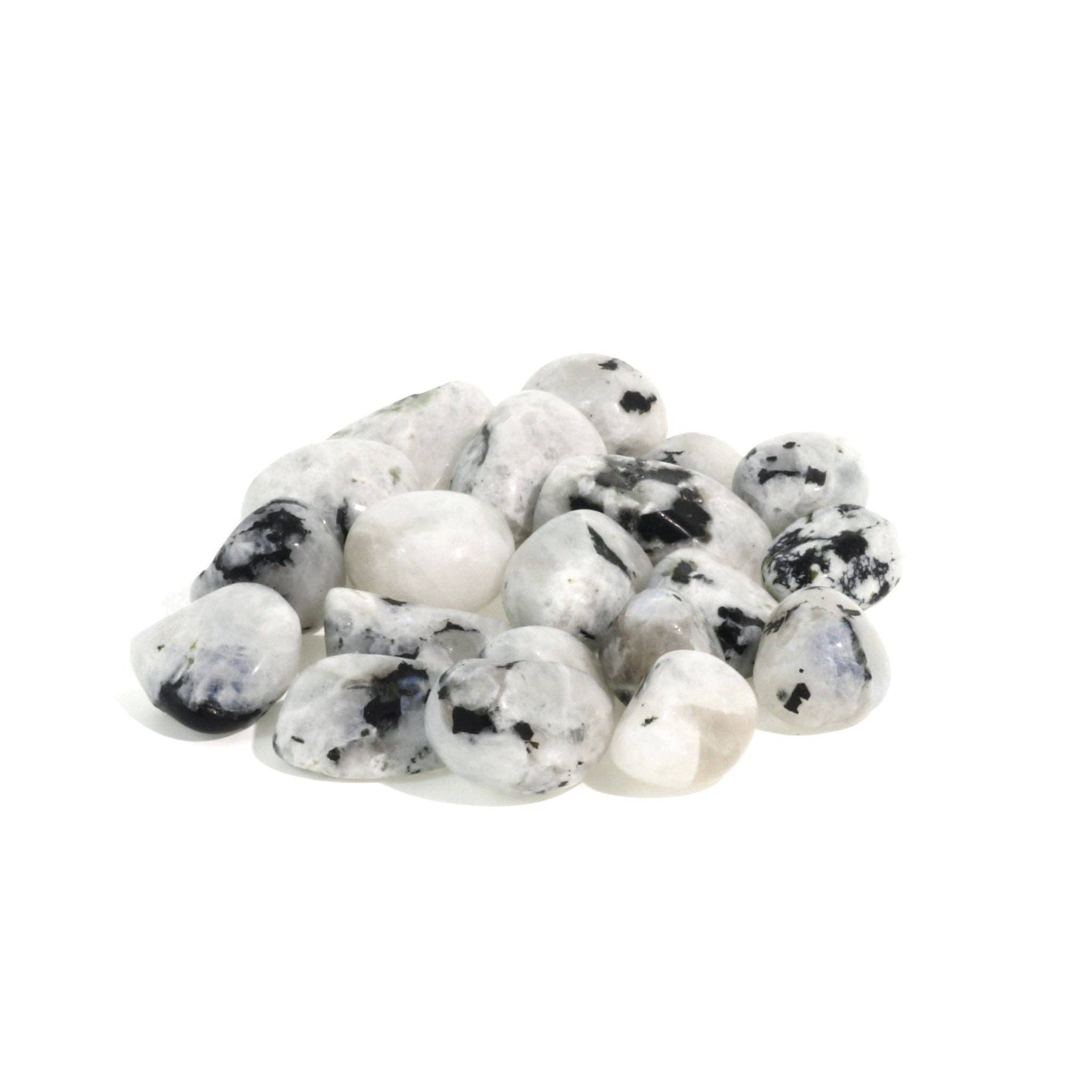 Stonebridge Imports - Wholesale Spiritual Stone/Crystal - Rainbow Moonstone Tumbled Stones - India1