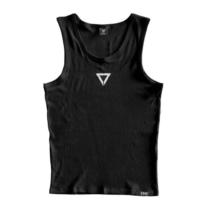 TT-01 Black Tank Top Wifelover for wholesale by Fabric of the Universe