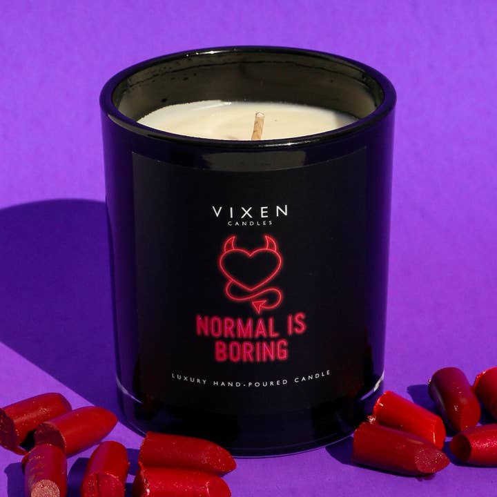 Normal Is Boring 14oz for wholesale by VIXEN CANDLES