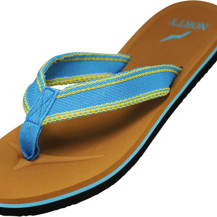 Norty kvinnors plattform mjuk vadderad fotbädd Flip Flop Thon för wholesale av Eastern Off Price