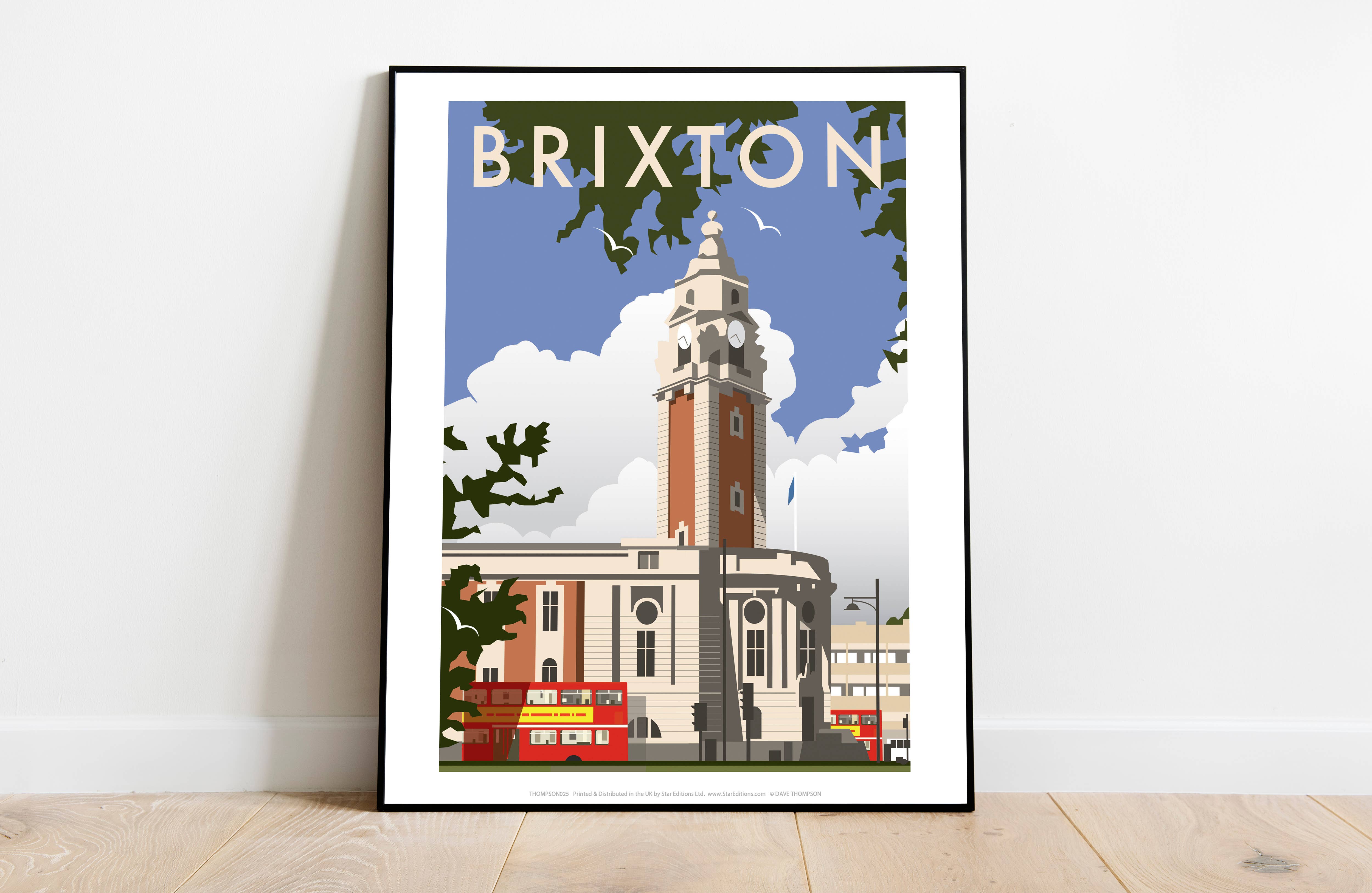 Star Editions - Wholesale Art Print - Brixton By Artist Dave Thompson - 11X14” Premium Art Print1