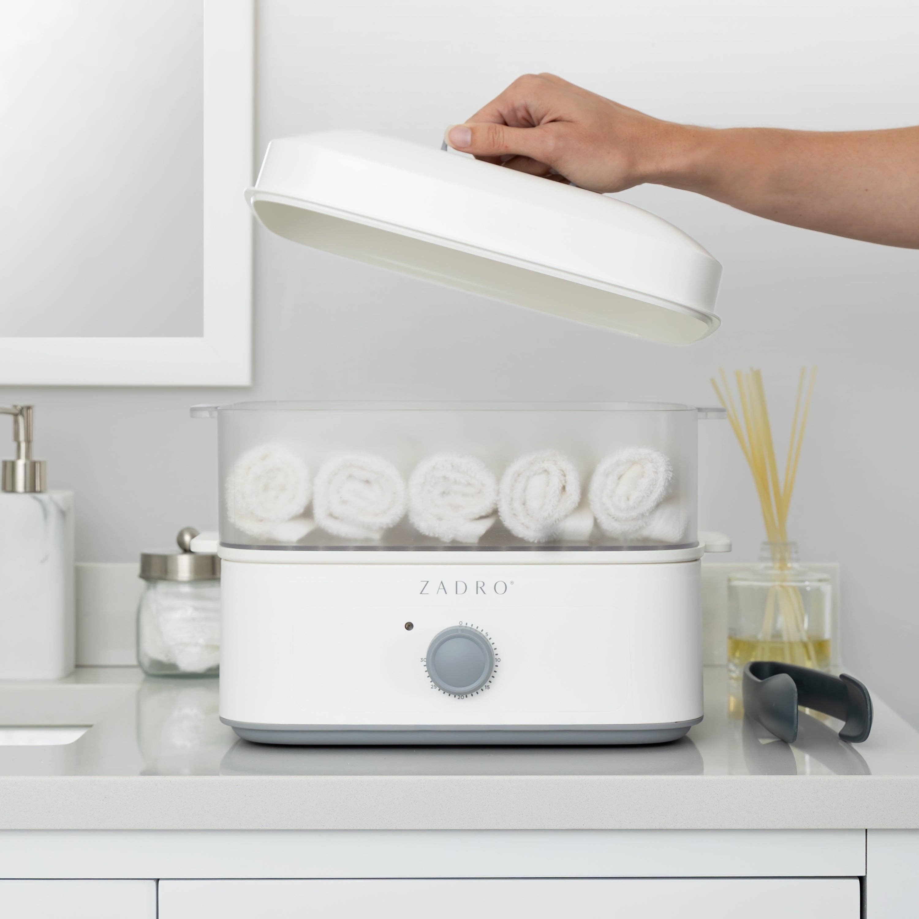 Zadro, Inc. - Wholesale Steamer - Towel Steamer with Tongs1