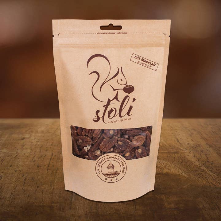 noix de pécan 299 g avec sel marin NP750M pour la vente par Stoli