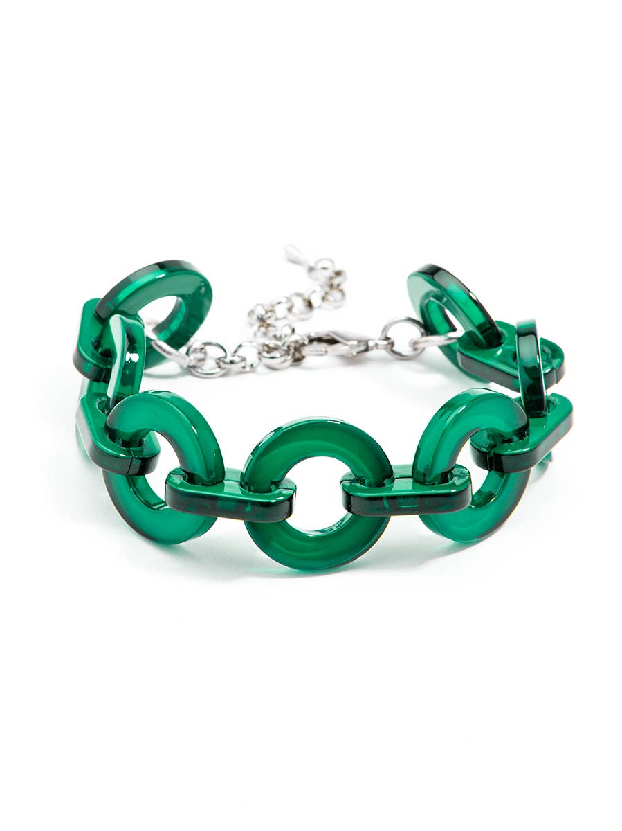 ZENZII Jewelry - Wholesale Link & Chain Bracelet - Ring Around The Resin Bracelet3