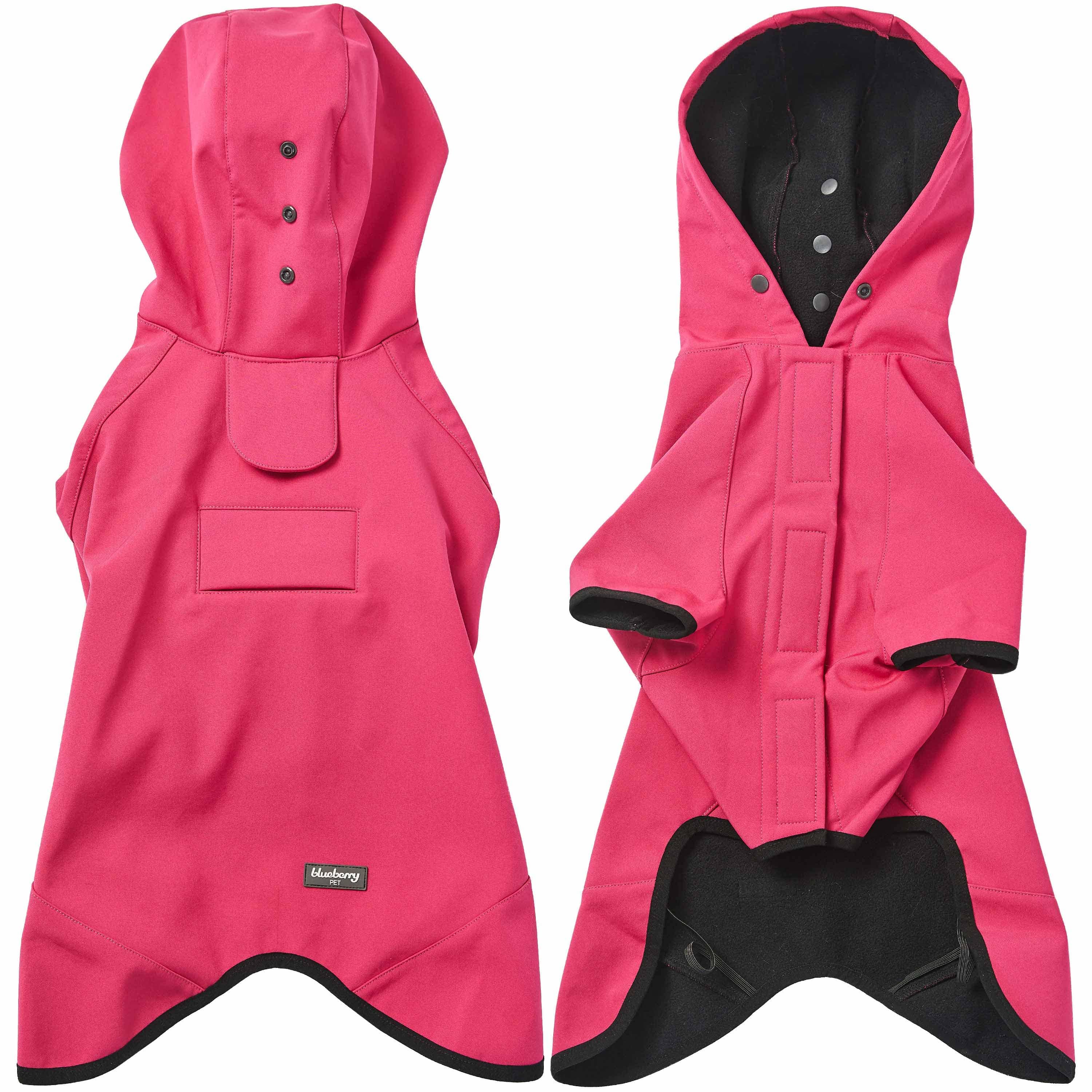 Blueberry Pet - Vente Imperméable – chien - Veste chaude imperméable 5000MM en softshell tissé sur mesure et teint.17