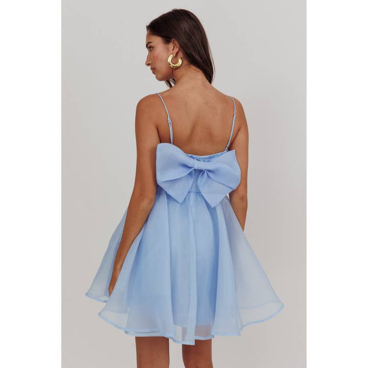 One and Only Collective - Wholesale Dress - Women's - SLEEVELESS ORGANZA MINI DRESS